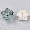 Frosted Transparent Acrylic Beads OACR-N137-72L-3
