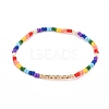 Glass Seed Beads Stretch Bracelets BJEW-JB06294-04-4