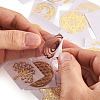 Self Adhesive Brass Stickers DIY-TA0008-39-3