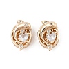 Rack Plating Brass Micro Pave Cubic Zirconia Beads KK-F879-01G-02-1