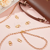 10Pcs Adjustable Zinc Alloy Clip Buckles for Bag Chain Strap FIND-UN0003-76-4