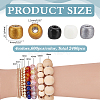 8 Sets 4 Colors Opaque Baking Paint Glass Beads DGLA-WR0001-01-2