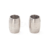 304 Stainless Steel Spacer Beads STAS-R065-80P-01C-2