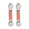 304 Stainless Steel Enamel Stud Earrings EJEW-S229-15P-02-1
