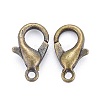Zinc Alloy Lobster Claw Clasps E103-NFAB-2