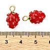 Alloy Enamel Pendants PALLOY-S032-01A-017-3