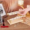 3-Tier Wood Detachable Ring Organizer Holder RDIS-WH0009-009-3