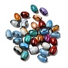 30Pcs Opaque Glass Beads EGLA-L047-10-1
