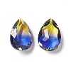 Faceted K9 Glass Rhinestone Cabochons GGLA-A005-24-2