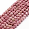 Natural Rhodonite Beads Strands X-G-D840-16-6mm-1