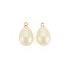 ABS Plastic Imitation Pearl Pendants KK-N242-015-2