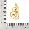Alloy Enamel Pendants ENAM-S023-01G-B-4