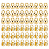60Pcs Brass Bead Tips KK-HS0002-06-1