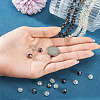 2 Strands 2 Styles Electroplate Transparent Glass Beads Strands EGLA-TA0013-68-6