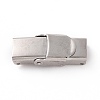 Tarnish Resistant 201 Stainless Steel Watch Band Clasps STAS-P221-22A-P-1