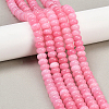 2 Strands Dyed Natural White Jade Beads Strands G-PA0001-23C-6