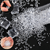 6300Pcs Acrylic Rhinestone Pointed Back Cabochons GACR-SP0001-03D-6