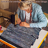 Polyester Bronzing Fabric DIY-WH0308-542-7