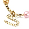 Glass Imitation Pearl Beaded Bracelets for Women BJEW-JB10033-01-4