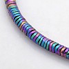 Electroplate Non-magnetic Synthetic Hematite Beads Strands G-J216A-10-1