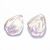 Transparent Spray Painted Glass Pendants LS-GLAA-T016-27A-2