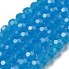 Imitation Jade Glass Beads Stands EGLA-A035-J6mm-D07-1