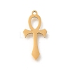 201 Stainless Steel Pendants STAS-R132-06G-1
