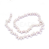 Dyed Natural Cultured Freshwater Pearl Beads Strands X-PEAR-L021-14B-2