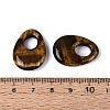 Natural Tiger Eye Pendants G-N361-06E-3