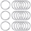 Zinc Alloy Spring Gate Rings FIND-SP0001-08D-1