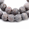 Natural Maifanite/Maifan Stone Beads Strands X-G-Q462-73-8mm-2