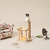 Miniature Wooden Cat Tree MIMO-PW0001-059-2