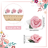 20Pcs Handmade Polymer Clay Cabochons PORC-SC0001-10-2