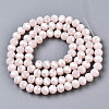 Electroplate Glass Beads Strands EGLA-A034-P10mm-A08-2