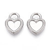 304 Stainless Steel Pendant Cabochon Settings LS-STAS-T065-87P-1