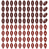 4Bags 2 Styles Opaque Acrylic European Large Hole Beads SACR-HY0001-09-1