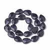 Synthetic Blue Goldstone Beads Strands G-S292-13-2
