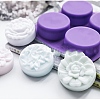 Flower DIY Silicone Soap Molds PW-WG11163-01-4