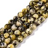 Dyed Natural White Jade Beads Strands G-T140-4mm-B04-1