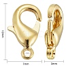 Brass Lobster Claw Clasps X-KK-902-G-NF-4
