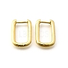 Brass Huggie Hoop Earrings LS-EJEW-F245-04G-A-2