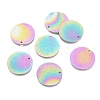 Ion Plating(IP) 304 Stainless Steel Pendants LS-STAS-G211-20mm-04M-1
