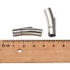 Tarnish Resistant 304 Stainless Steel Bayonet Clasps X-STAS-I013-6mm-4