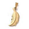 201 Stainless Steel Pendants STAS-U053-12G-1