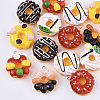 Resin Pendants X-RESI-T043-08-1