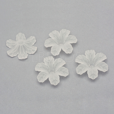 Transparent Acrylic Beads X-FACR-Q009-09H-1