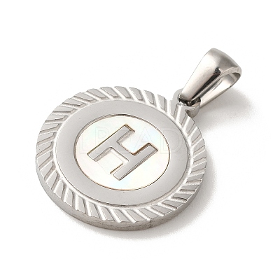 304 Stainless Steel Pendants STAS-I204-H-P-1