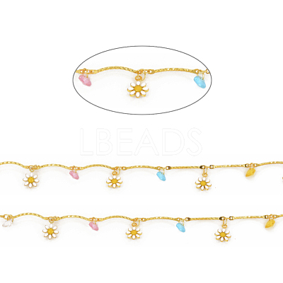 3.28 Feet Handmade Brass Scalloped Bar Chains X-CHC-F011-18-G-1