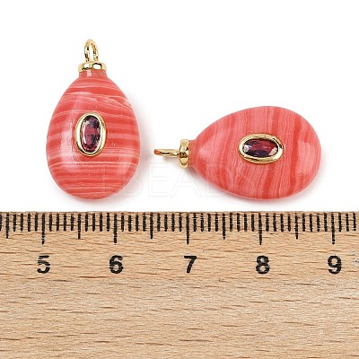 Synthetic Rhodochrosite Pendants X-KK-B157-42D-05-1
