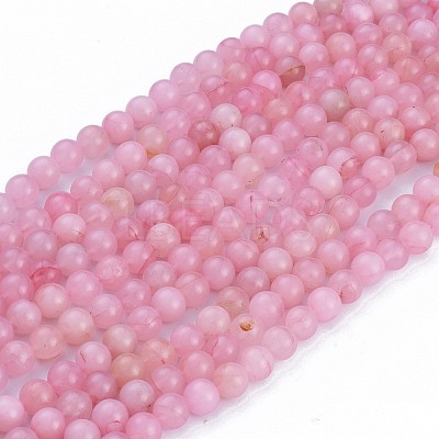 Natural Rose Quartz Beads Strands G-F591-04-10mm-1
